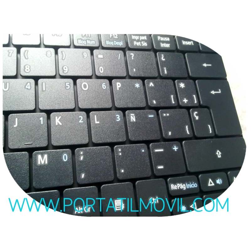 TECLADO PARA PORTÁTIL ACER ASPIRE ONE 721 721H 722 722H 751 751H 753 753H