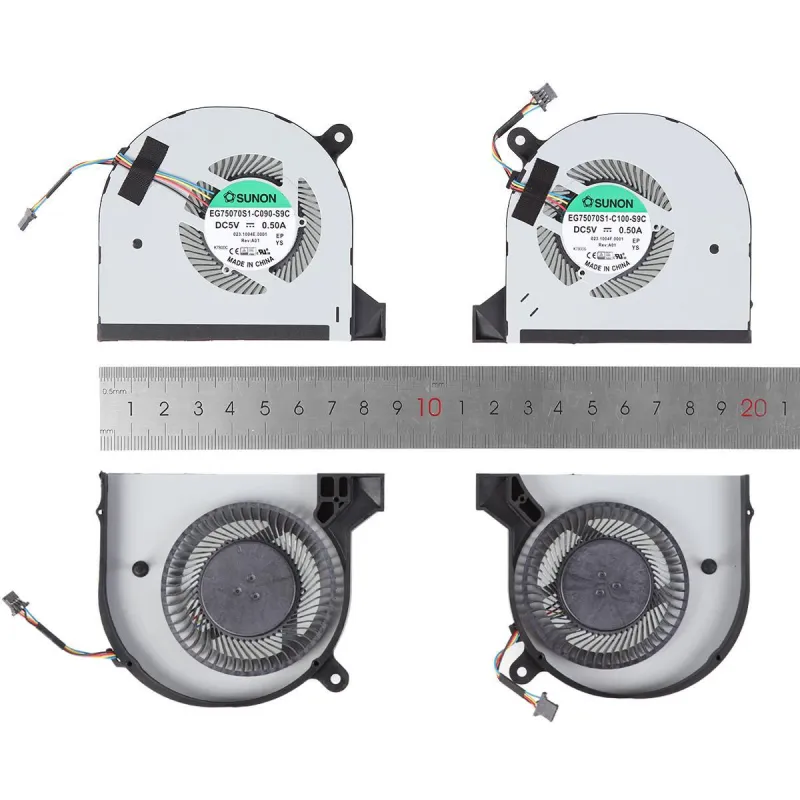 VENTILADORES CPU + GPU PARA PORTÁTIL ACER NITRO V17 VN7-793G V15 VN7-593G