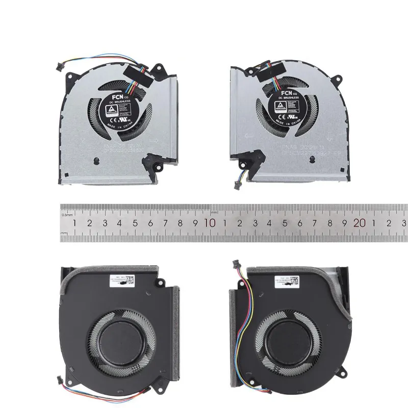 VENTILADORES CPU + GPU PARA PORTÁTIL ASUS ROG STRIX G533Q G513QR G713QR G733QS