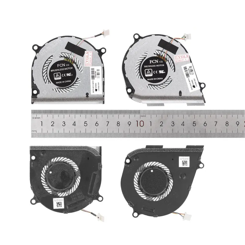 VENTILADORES CPU + GPU PARA PORTÁTIL HP ENVY X360 15-DS 15-DR