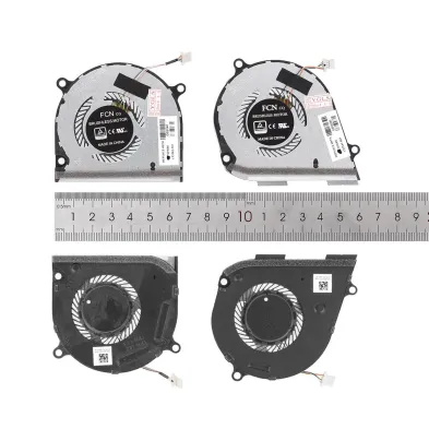 VENTILADORES CPU + GPU PARA PORTÁTIL HP ENVY X360 15-DS 15-DR