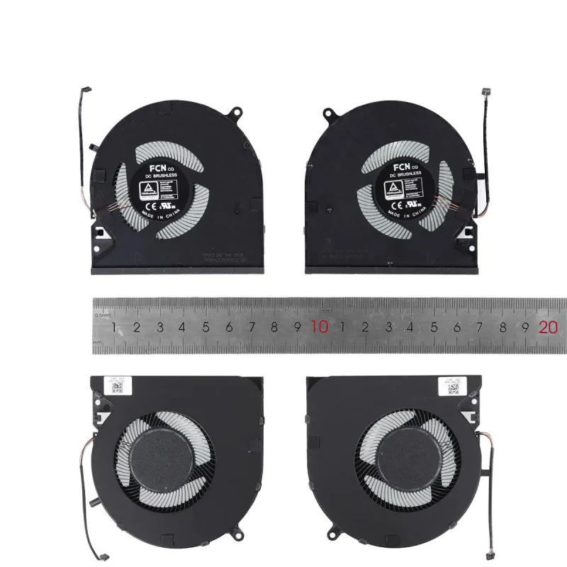 VENTILADORES CPU + GPU PARA PORTÁTIL RAZER 2021 RZ09-0409 RZ09-0409BE RZ09-0409CE RZ09-0409AE