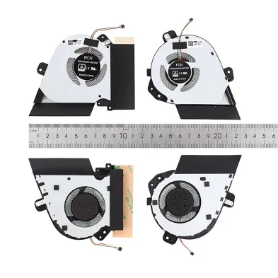 VENTILADORES CPU + GPU PARA PORTÁTIL ASUS STRIX GU502DU GU502GV GX505DW GA505 GA502D 5V