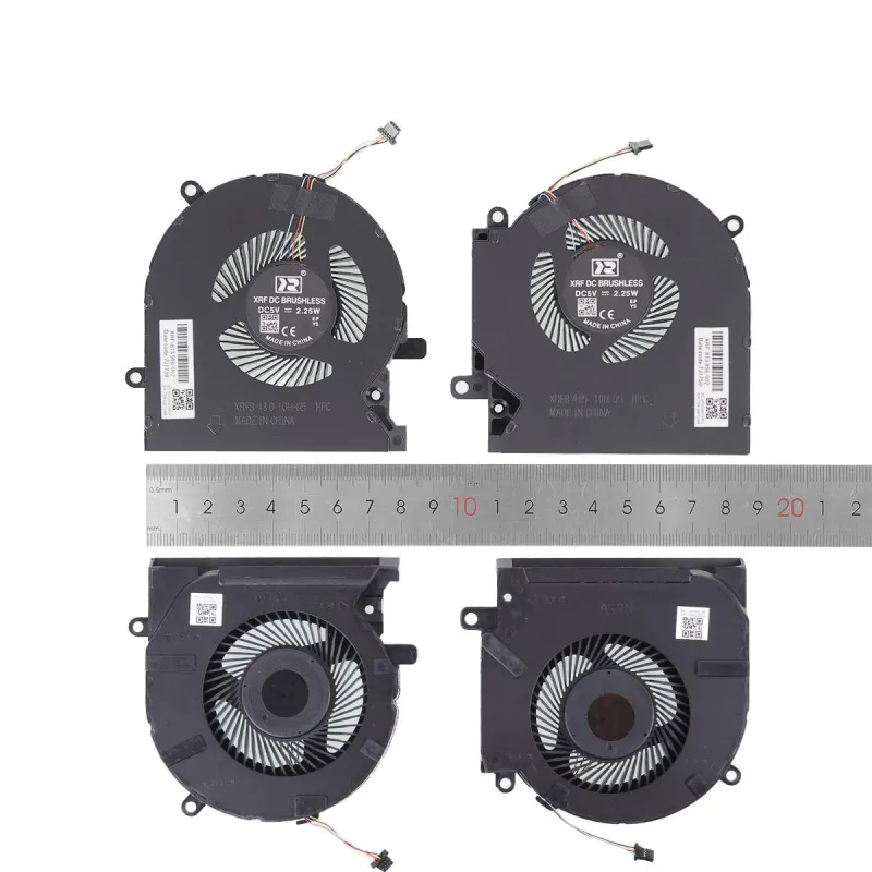 VENTILADORES CPU + GPU PARA PORTÁTIL HP OMEN 15-EK 15-EN TPN-Q236 TPN-Q238 5V