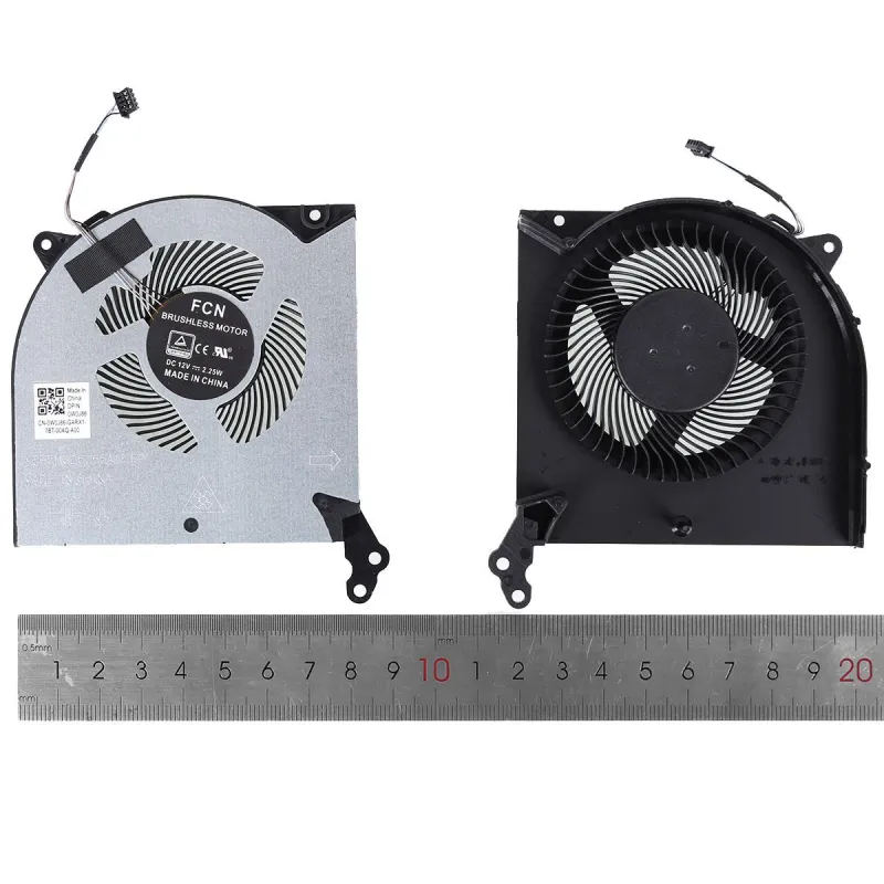 VENTILADOR CPU PARA PORTÁTIL LENOVO 2020 R7000 Y550-15 Y7000P 12V