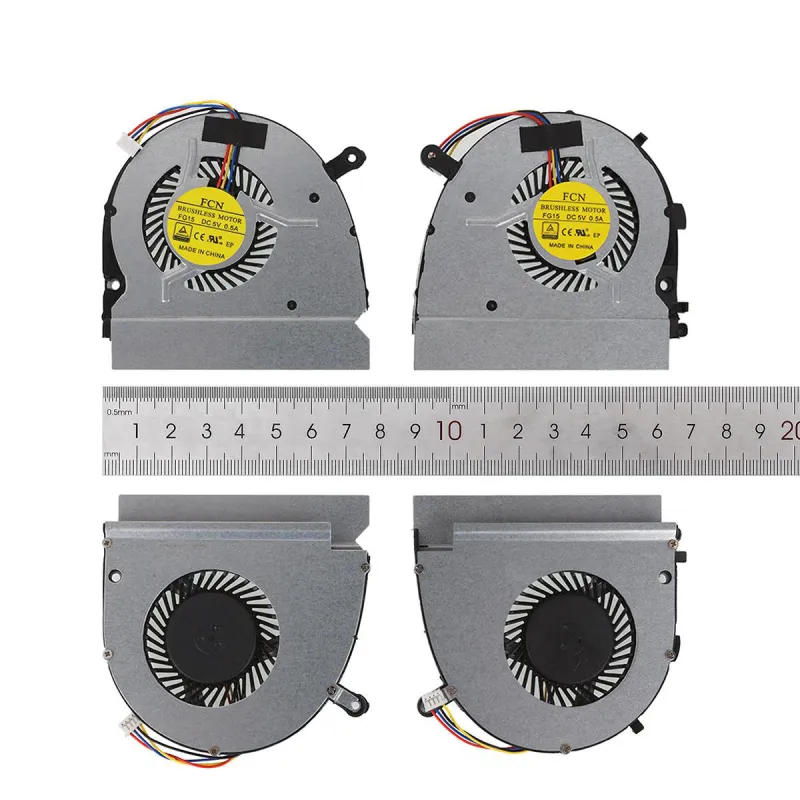 VENTILADORES CPU + GPU PARA PORTÁTIL DELL VOSTRO 5460 V5460 V5470 5470 14Z-3526 INSPIRON 14-5439