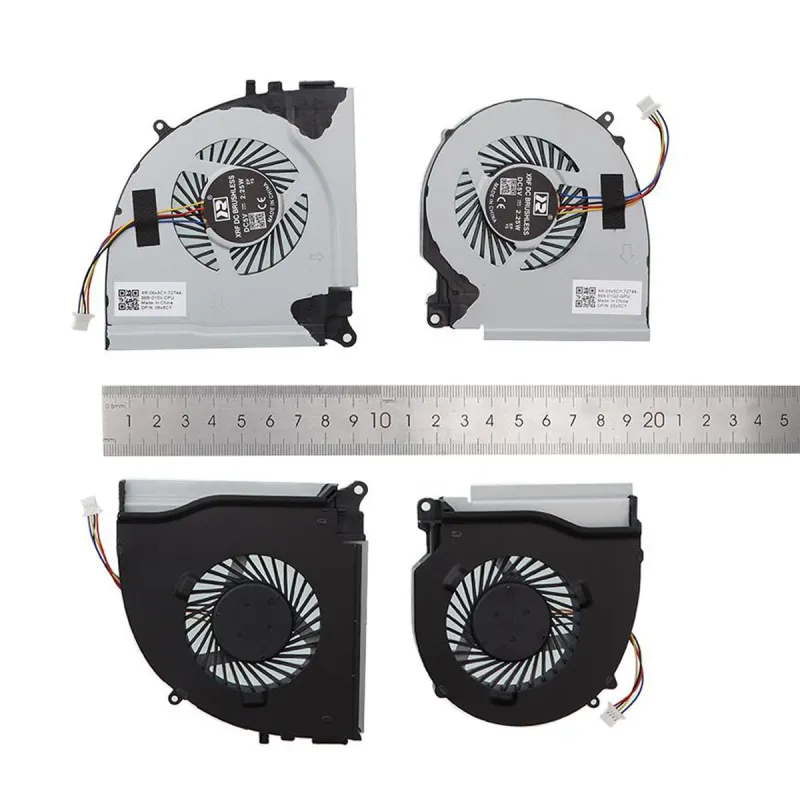 VENTILADORES CPU + GPU PARA PORTÁTIL DELL 7000 15-7559 7557 5577 5576
