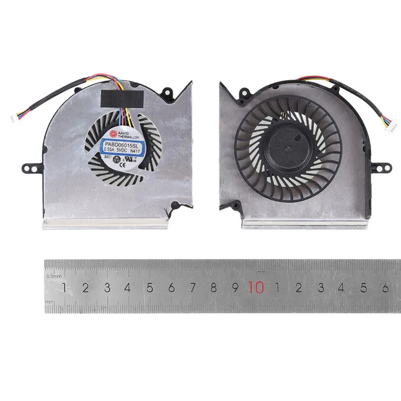 VENTILADOR CPU PARA PORTÁTIL MSI GE75 GP75 GL75 WE75 VR MS-17E2 MS-17E4 MS-17E5 MS-17E7