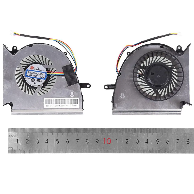 VENTILADOR GPU PARA PORTÁTIL MSI GE75 GP75 GL75 WE75 VR MS-17E2 MS-17E4 MS-17E5 MS-17E7