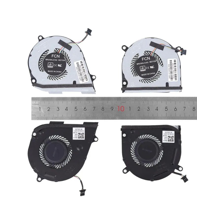 VENTILADORES CPU + GPU PARA PORTÁTIL HP ENVY X360 15-DS DR TPN-W142 W143