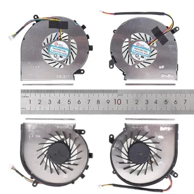 VENTILADORES CPU + GPU PARA PORTÁTIL MSI GE62VR GE72VR 4 PINES VERSIÓN 2