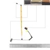 CABLE FLEX POUR PORTABLE HP 15S-DR GPT52 LA-K201P 40 BROCHES