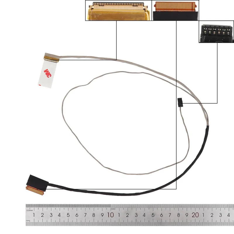 CABLE FLEX PARA PORTÁTIL HP 2PLUS 17-AB 17-W 120TX 17-W220TX 119TX 30 PINES