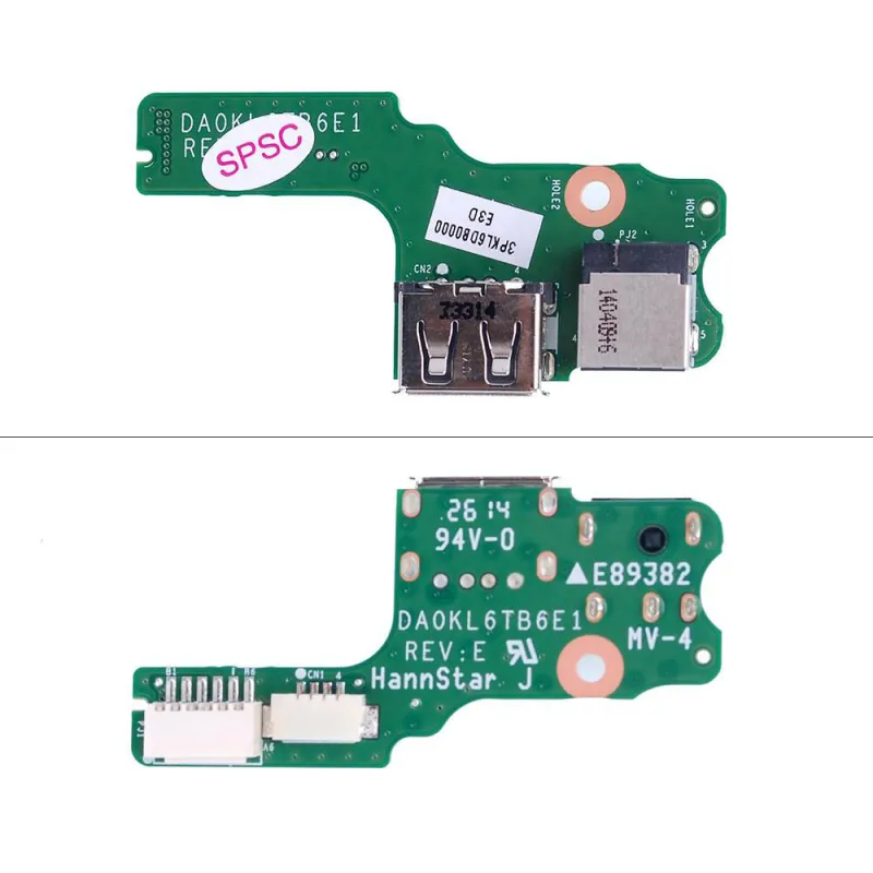 PLACA CONECTOR Y USB PARA PORTÁTIL LENOVO IDEAPAD Z470 Z475 Z475A