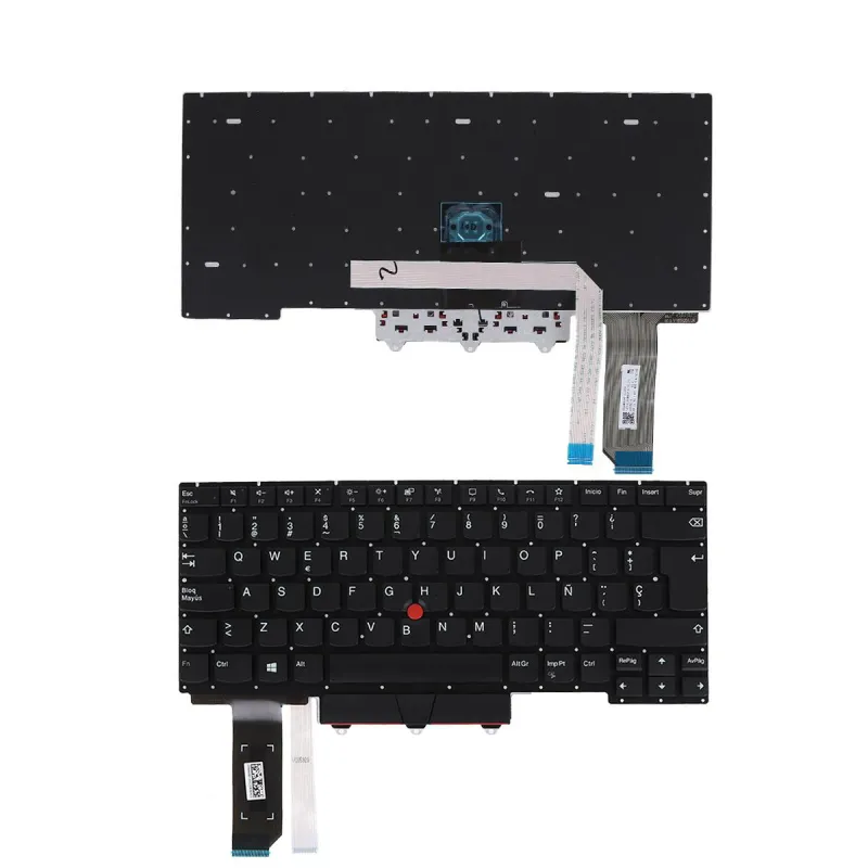 TECLADO PARA PORTÁTIL LENOVO THINKPAD E14 GEN 2 20T6 20T7 20TA 20TB NEGRO