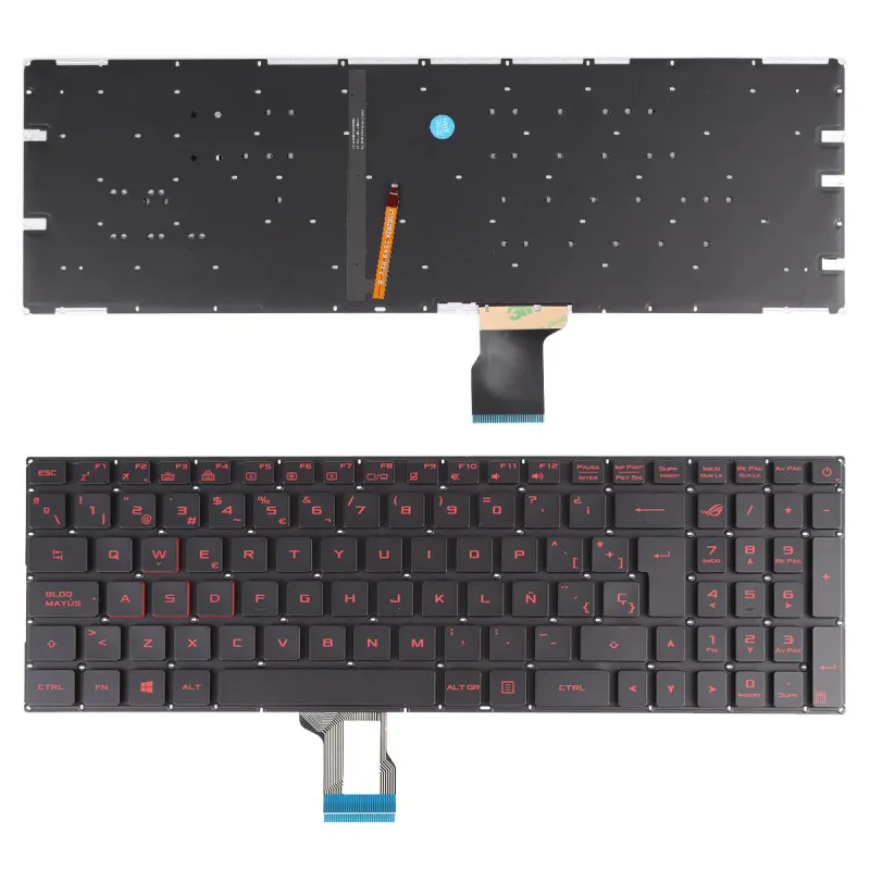 TECLADO PARA PORTÁTIL ASUS GL502VM GL502VS GL502VT GL502VY GL702VS GL702V NEGRO