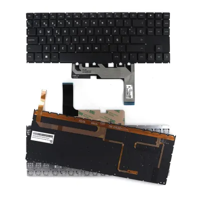 TECLADO RETROILUMINADO PARA PORTÁTIL HP 15-EN 15-EK NEGRO