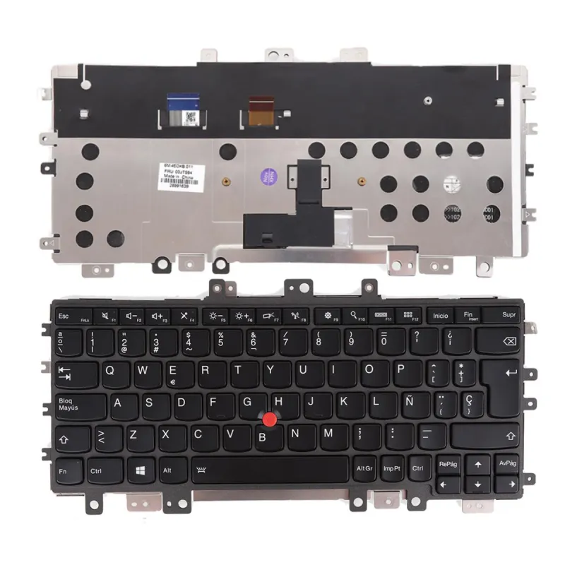 TECLADO RETROILUMINADO PARA PORTÁTIL LENOVO THINKPAD X1 HELIX2 NEGRO