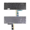TECLADO PARA LAPTOP COM ILUMINAÇÃO DE FUNDO PARA LENOVO IDEAPAD 720S-15ISK 720S-15IKB V330-15IKB V330-15ISK CINZA