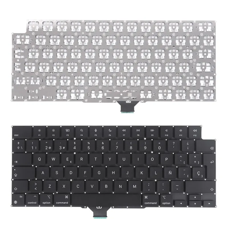 TECLADO PARA PORTÁTIL APPLE MACBOOK PRO A2442 A2485 NEGRO