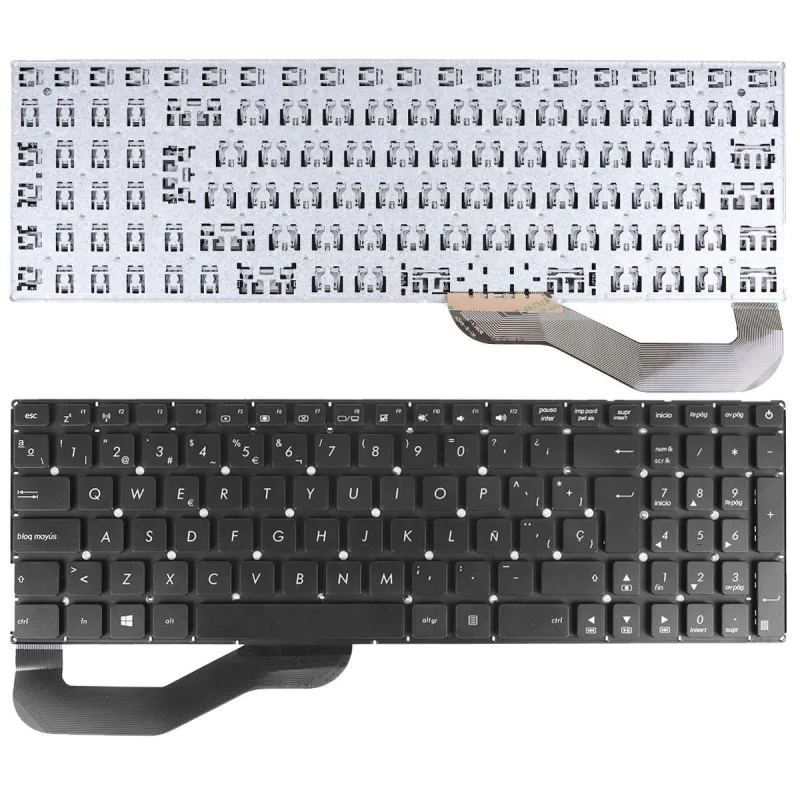 TECLADO PARA PORTÁTIL ASUS X543 X543UB X543BA X543UA X543MA X543U X543L X543LA NEGRO