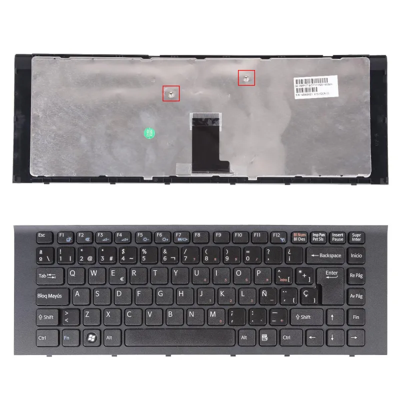 TECLADO PARA PORTÁTIL SONY VPC-EG NEGRO