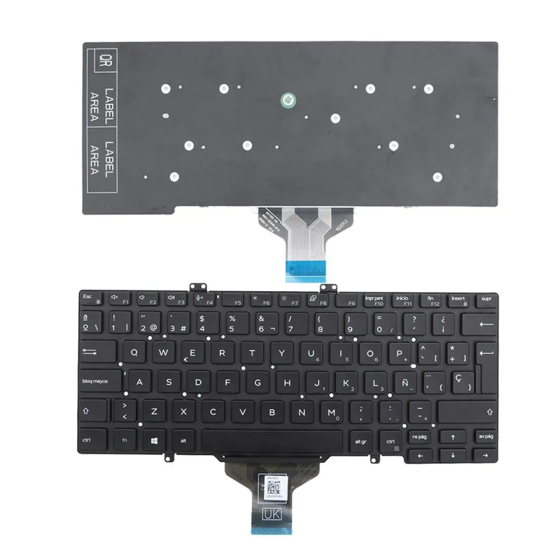 TECLADO PARA PORTÁTIL DELL LATITUDE 7400 NEGRO INTRO GRANDE