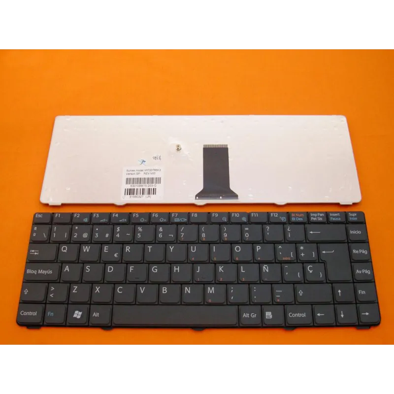 TECLADO PARA PORTÁTIL SONY VAIO VGN-NR NEGRO