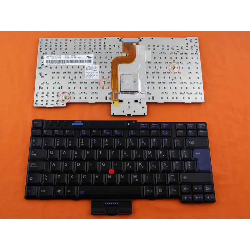 TECLADO PARA PORTÁTIL LENOVO THINKPAD X200 NEGRO