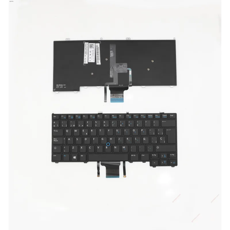 TECLADO RETROILUMINADO PARA PORTÁTIL DELL LATITUDE E7440 E7420 E7240 NEGRO