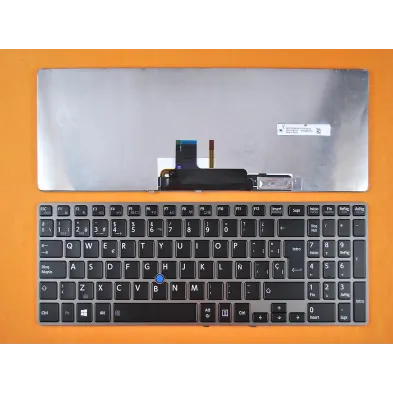 TECLADO RETROILUMINADO PARA PORTÁTIL TOSHIBA Z50 NEGRO