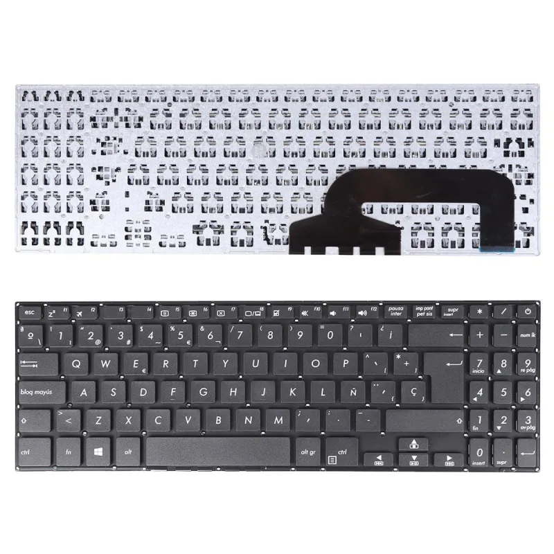 TECLADO PARA PORTÁTIL ASUS X507 X507MA X507U X507UA X507UB A507 A507MA NEGRO