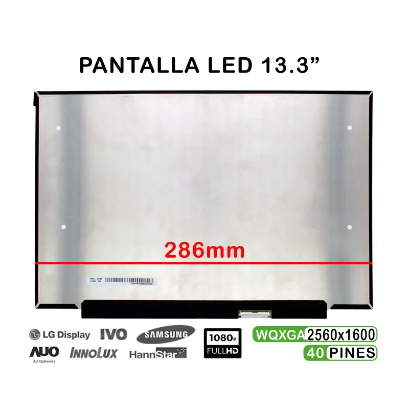 PANTALLA LED DE 13.3" PARA PORTÁTIL LP133WQ1-SPK4