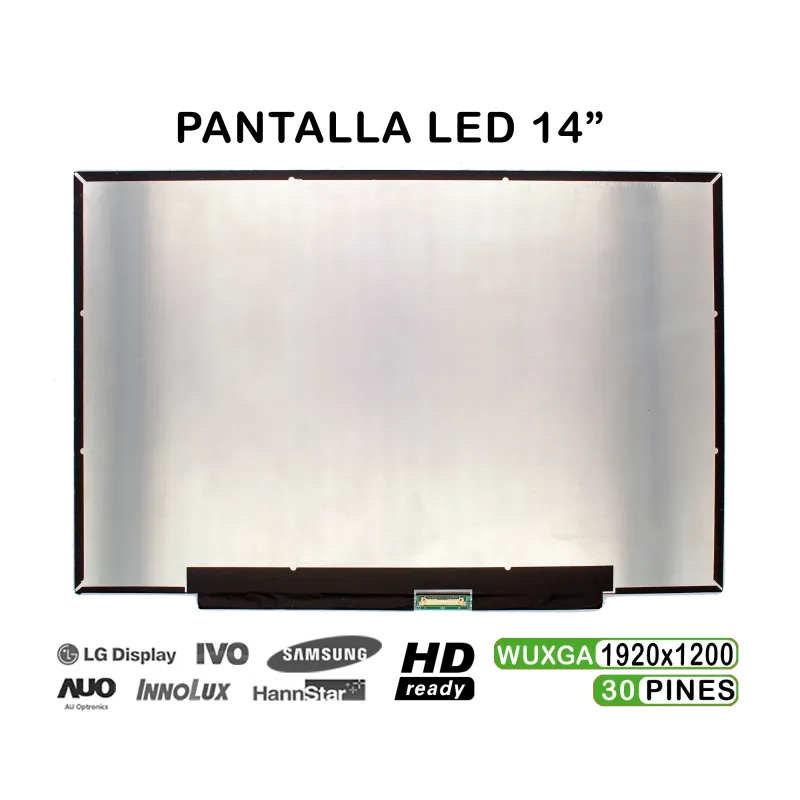 PANTALLA LED MATE DE 14" PARA PORTÁTIL LENOVO IDEAPAD SLIM 3 14IRH10 5D11P86178