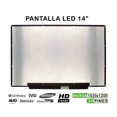 ECRÃ LED MATE DE 14" PARA PORTÁTIL LENOVO IDEAPAD SLIM 3 14IRH10 5D11P86178