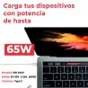 CARGADOR USB TIPO C USB-C 65W 5V/2.4A 9V/3A 12V/3A 15V/3A 18V/3A 20V/2.25A 20.3V/3A 65W