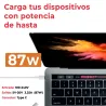 CARICABATTERIE PER COMPUTER PORTATILE USB-C APPLE MACBOOK 87W BIANCO