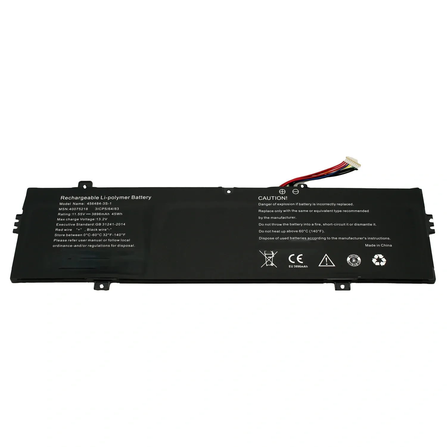 Bateria MEDION 456484-3S-1 40075218