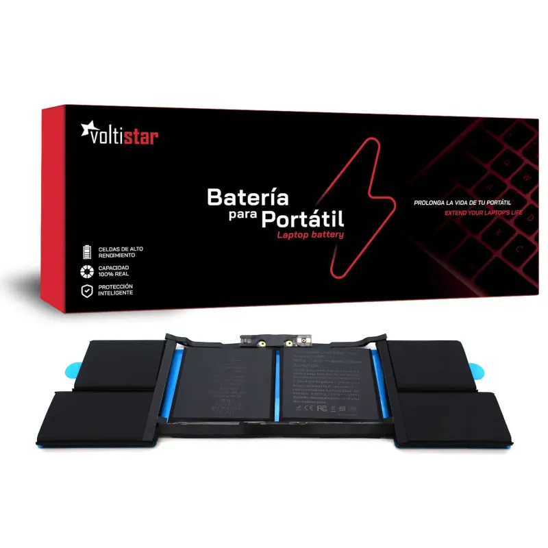 BATERÍA PARA PORTÁTIL APPLE MACBOOK PRO 15" RETINA A1990 A1953