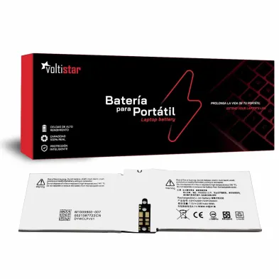 Batterie pour Ordinateur Portable Microsoft Surface Book 1 1703 DAK822470K 7.5V 2387MAH 18WH