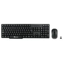 KIT INALÁMBRICO DE TECLADO Y RATÓN EN NEGRO NGS ‎NGS-KEYBOARD-0358