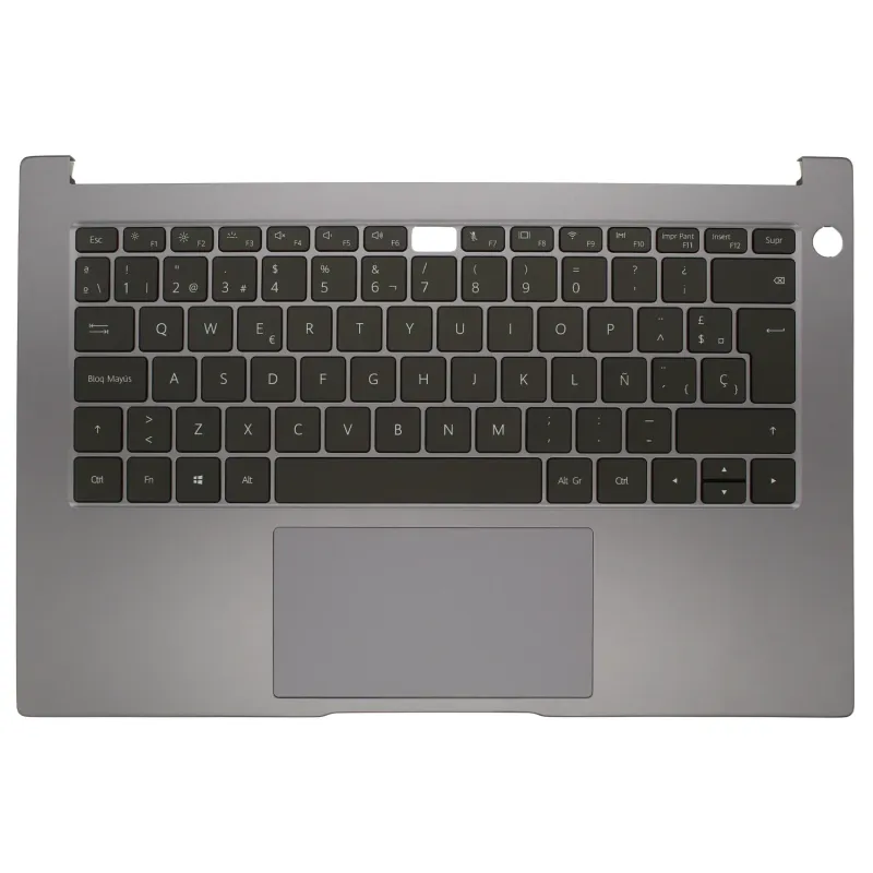 CARCASA SUPERIOR PARA PORTÁTIL HONOR MAGICKBOOK 14A NBB-WAH9PA NBL-WAQ9LA NBR-WA19A WXX9 GRIS