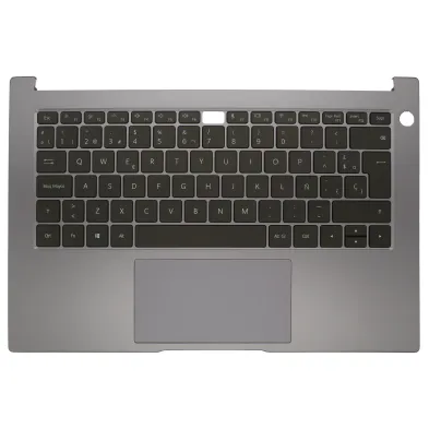 CARCASA SUPERIOR PARA PORTÁTIL HONOR MAGICKBOOK 14A NBB-WAH9PA NBL-WAQ9LA NBR-WA19A WXX9 GRIS