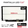 TELA 11.6" PARA NOTEBOOK NV116WHM-N47 COM SUPORTES
