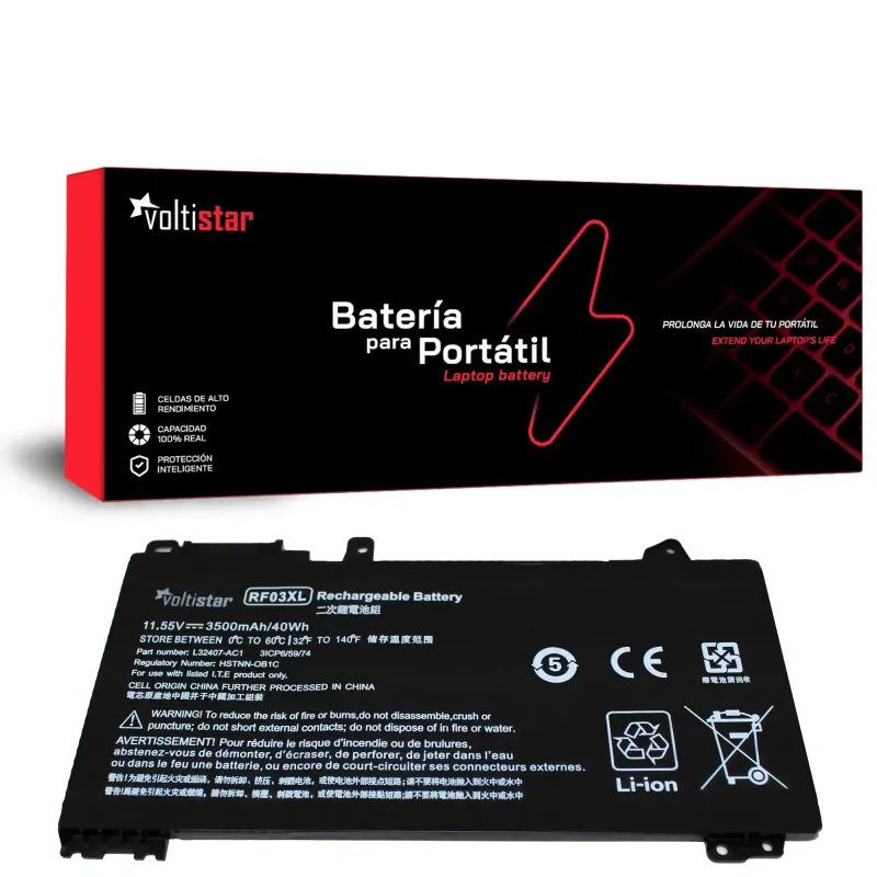 BATERÍA PARA PORTÁTIL HP PROBOOK 455 G7 450 G7 RF03XL RF03045XL L84354-005