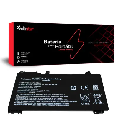 BATERÍA PARA PORTÁTIL HP PROBOOK 455 G7 450 G7 RF03XL RF03045XL L84354-005