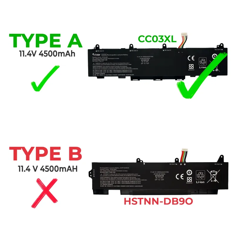 BATERÍA PARA PORTÁTIL HP ELITEBOOK 850 G8 855 G8 ZBOOK FIREFLY 14 G7 14 G8 15 G7 15 G8 SERIES CC03XL