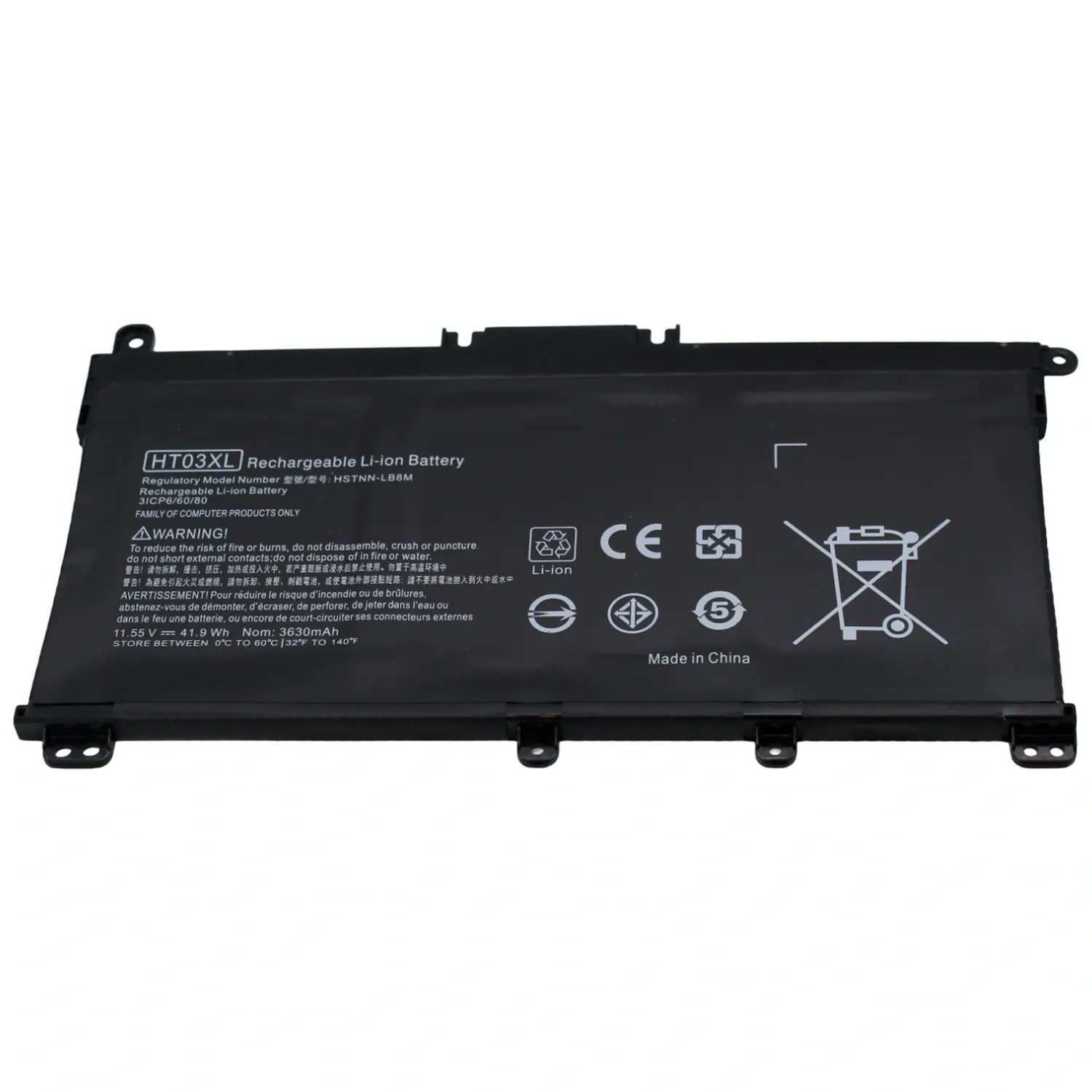 Bateria HP 14S-DQ SÉRIE 11.55 V HT03XL