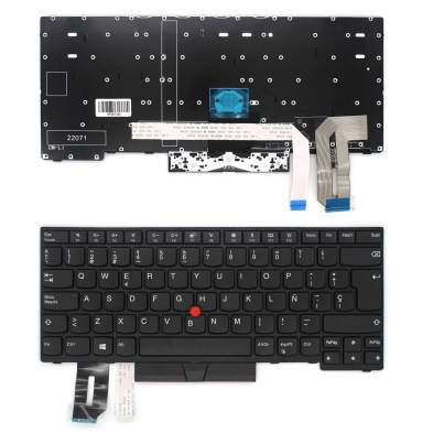 TECLADO RETROILUMINADO PARA PORTÁTIL LENOVO THINKPAD T470 T480 T480S T490 T495 L480 L380 L390