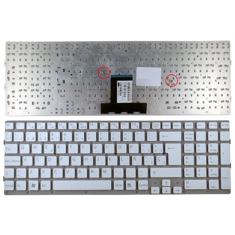 TECLADO PARA PORTÁTIL Sony Vaio VPC-EB VPCEB3L1E/T VPC-EB4X0E/WI VPC-EB3E4E VPC-EB11FM